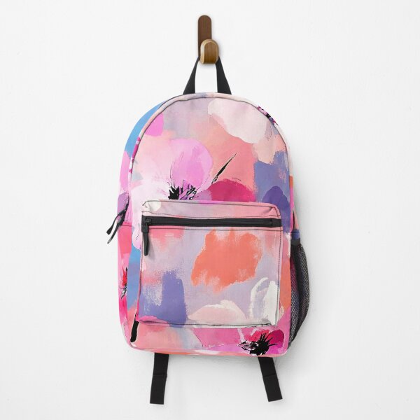 Item preview, Modern Contemporary Pink, Cream, And Aqua Floral Abstract designed and sold by DEC02.