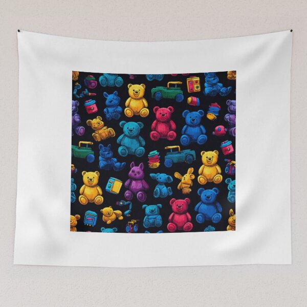 Item preview, Colorfull toys pattern for kids and old  designed and sold by SmileshareShop.
