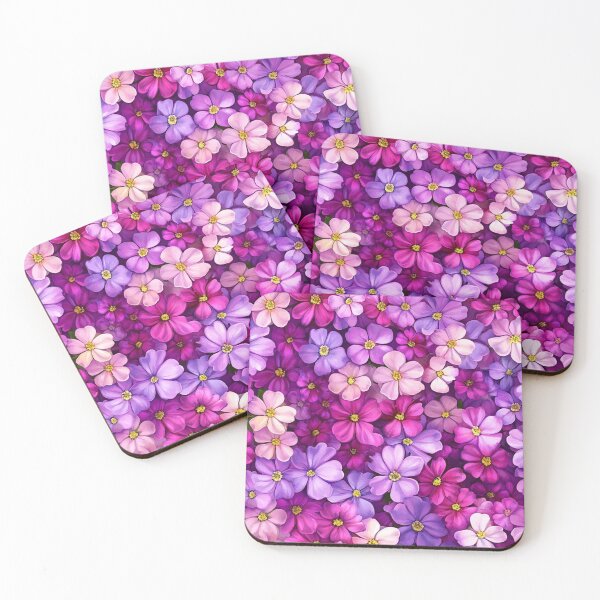 Item preview, Fantasy Pink, Lilac And Purple Floral Abstract Pattern designed and sold by DEC02.