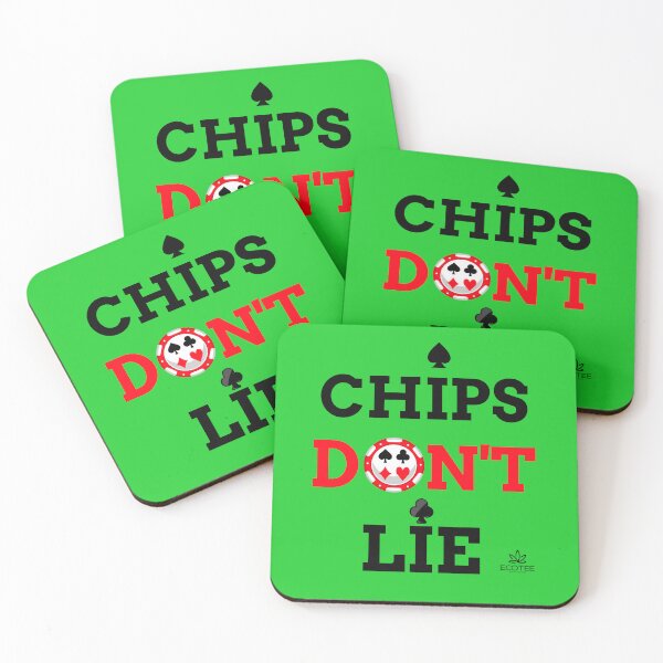 Item preview, CHIPS DON'T LIE  designed and sold by Ecoteecyprus.