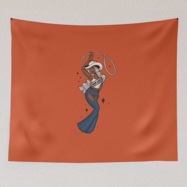 Item preview, cowboycarter pinup tattoo designed and sold by oliviafeelsweird.
