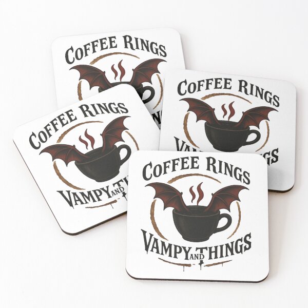 Item preview, Coffee Rings and Vampy Things designed and sold by Occupational  Horrors.