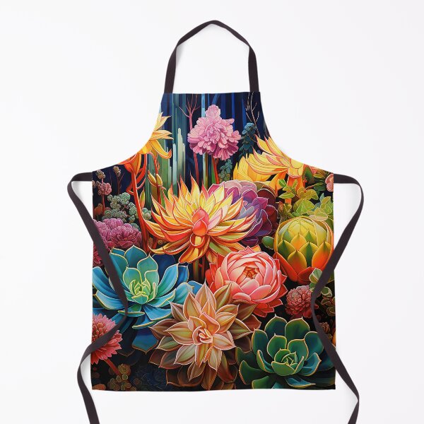 Item preview, Southwest Succulent Garden Art In Beautiful Bold Colors designed and sold by DEC02.
