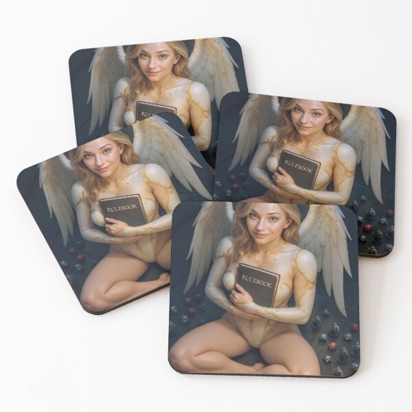 Item preview, Angel in a leotard board games   designed and sold by CathryneDelamort.