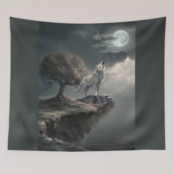 Item preview, BAYING AT THE MOON designed and sold by Tammera.