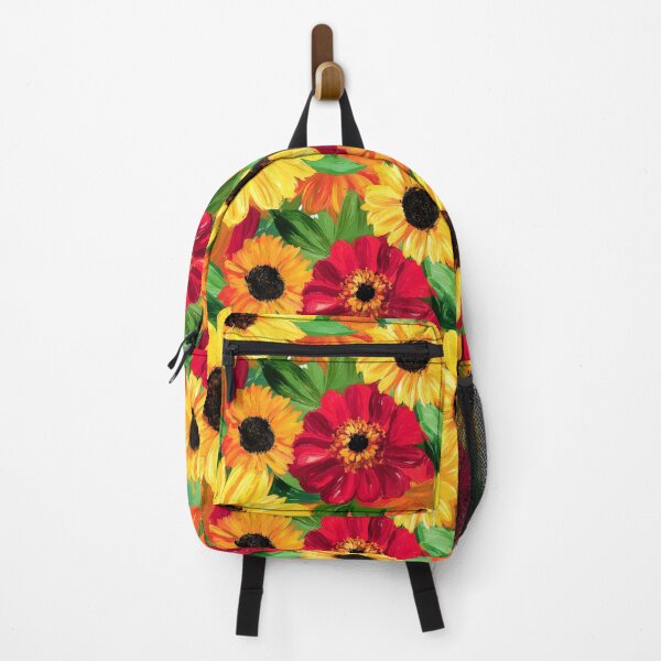Item preview, Yellow Sunflowers And Red Flower Modern Contemporary Art designed and sold by DEC02.