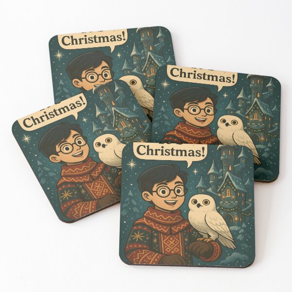 Item preview, Harry Potter Christmas Hedwig Hogwarts Sweter designed and sold by AntonioJ8.