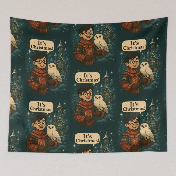 Item preview, Harry Potter Christmas Hedwig Hogwarts Sweter designed and sold by AntonioJ8.
