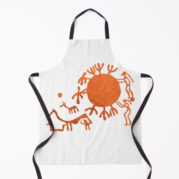 Item preview, Bohuslän Sun Circle Petroglyph T-Shirt designed and sold by SilentRocks.