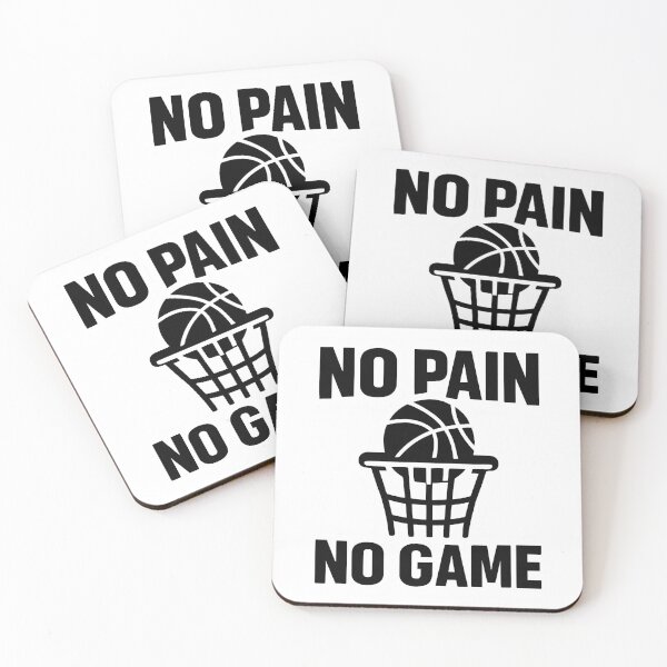 Item preview, No Pain No Game Basketball designed and sold by darkan1.