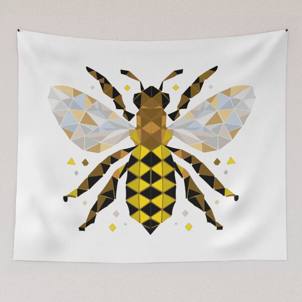 Item preview, Mosaic Bee  - Nature-Inspired designed and sold by LadyInEverGreen.