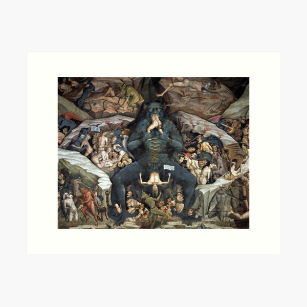 Item preview, HD Inferno (Hell), by Giovanni da Modena HIGH DEFINITION designed and sold by MINDTHECHERRY.
