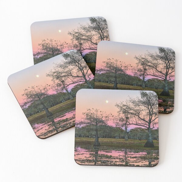 Item preview, Sunset on Caddo Lake near Uncertain, TX designed and sold by ldsouza101.