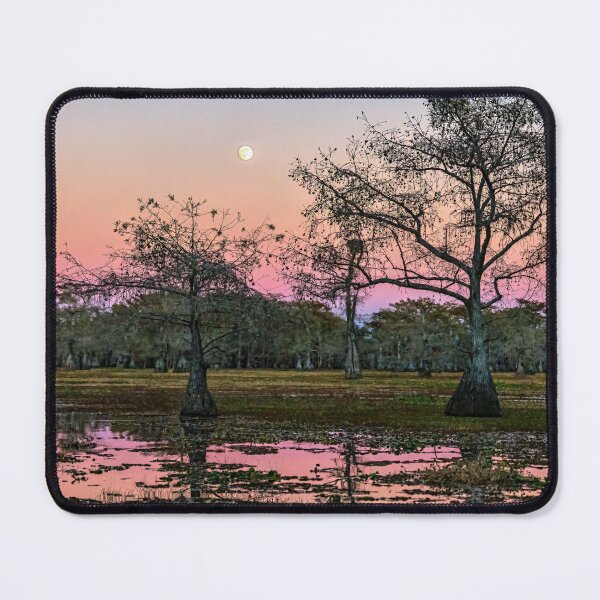 Item preview, Sunset on Caddo Lake near Uncertain, TX designed and sold by ldsouza101.