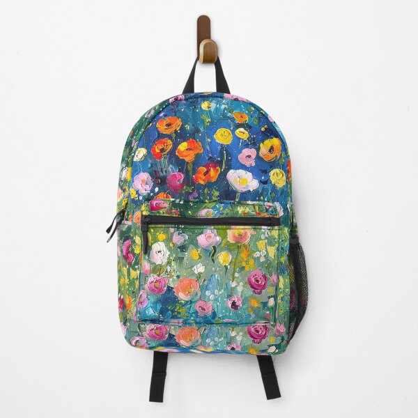 Item preview, Monet-Inspired Abstract Colorful Flowers Digital Design Art designed and sold by DEC02.
