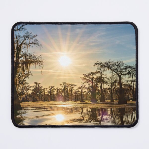 Item preview, Greeting the Dawn at Caddo Lake designed and sold by ldsouza101.