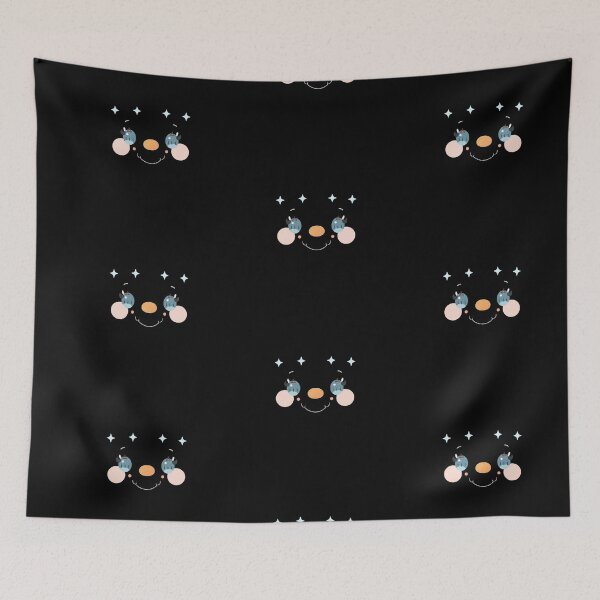 Item preview, Cute Minimalist Snowman Face designed and sold by pixelandpine.