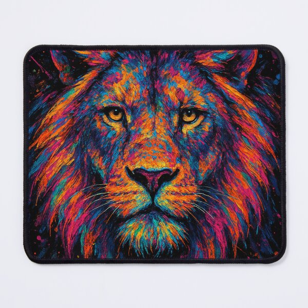 Item preview, Neon Lion – King of Color designed and sold by kastabembe.