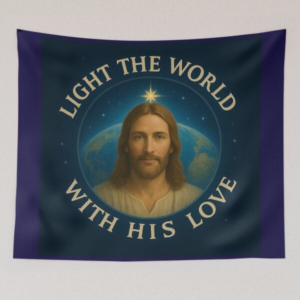 Item preview, Light the World With His Love designed and sold by d-designs1968.
