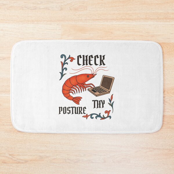 Item preview, Check Thy Posture designed and sold by SnorkleSupply.