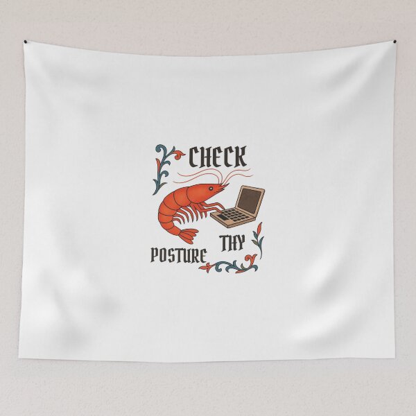 Item preview, Check Thy Posture designed and sold by SnorkleSupply.