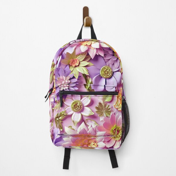 Item preview, Pink, Lilac, And Yellow Floral 3-D Style Pattern  designed and sold by DEC02.