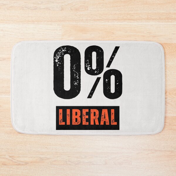 Item preview, Zero Percent Liberal Political Conservative Humor designed and sold by erozzz.