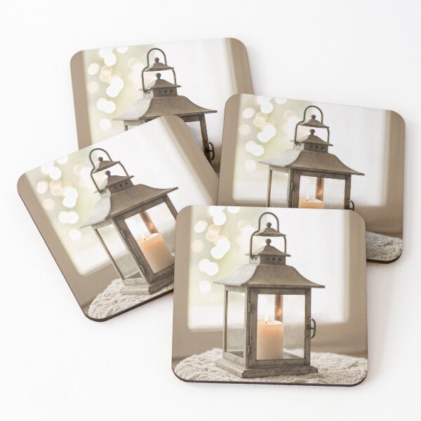 Item preview, Metal Lantern with a Candle  designed and sold by VibinInteriors.