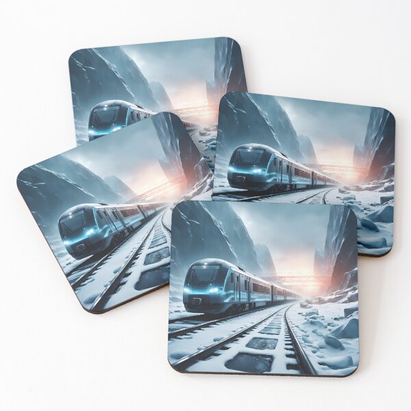 Item preview, Trailblazer in the Ice – The Future Train designed and sold by PawPrintedArt.
