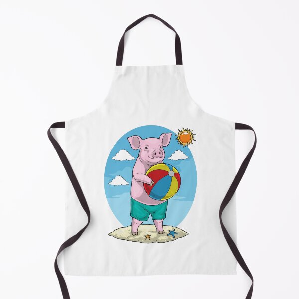 Item preview, Pig Beach Water polo Summer designed and sold by Snabdesign84.