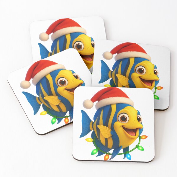 Item preview, Christmas Angelfish designed and sold by Sillytoe.