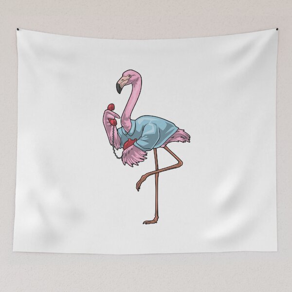 Item preview, Flamingo Secretary Telephone Office designed and sold by Snabdesign84.