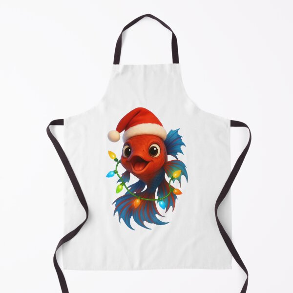 Item preview, Christmas Siamese Fighting Fish designed and sold by Sillytoe.