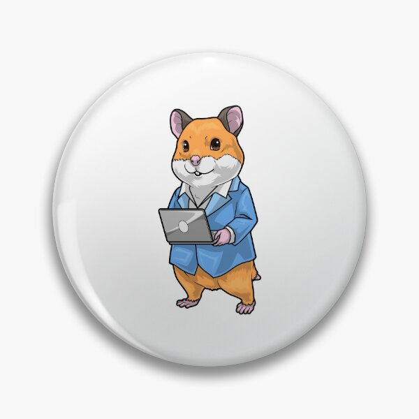 Item preview, Hamster Secretary Laptop Office designed and sold by Snabdesign84.