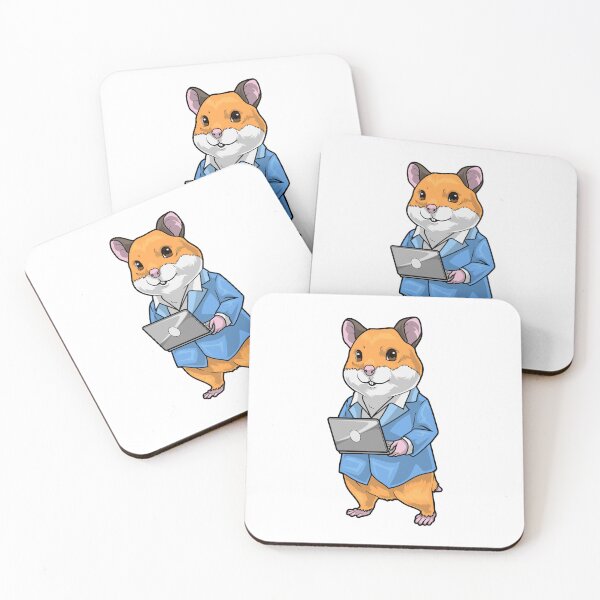 Item preview, Hamster Secretary Laptop Office designed and sold by Snabdesign84.