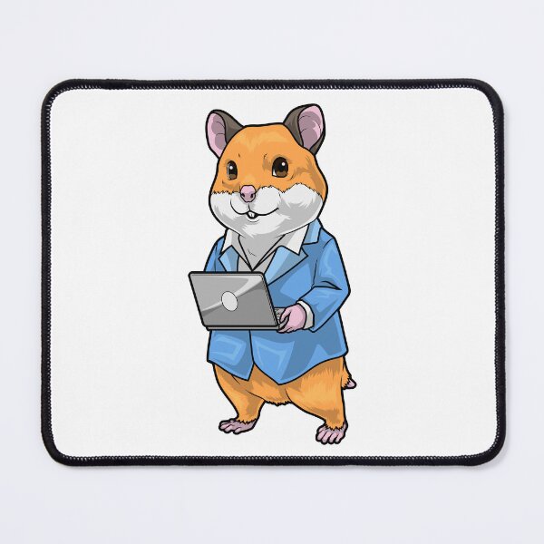 Item preview, Hamster Secretary Laptop Office designed and sold by Snabdesign84.