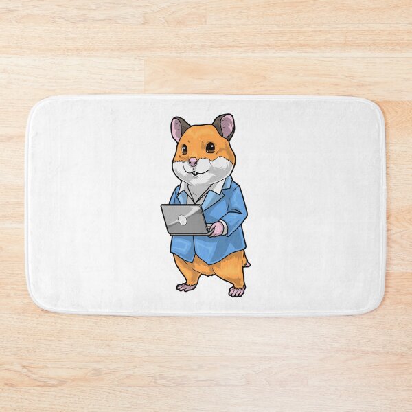 Item preview, Hamster Secretary Laptop Office designed and sold by Snabdesign84.