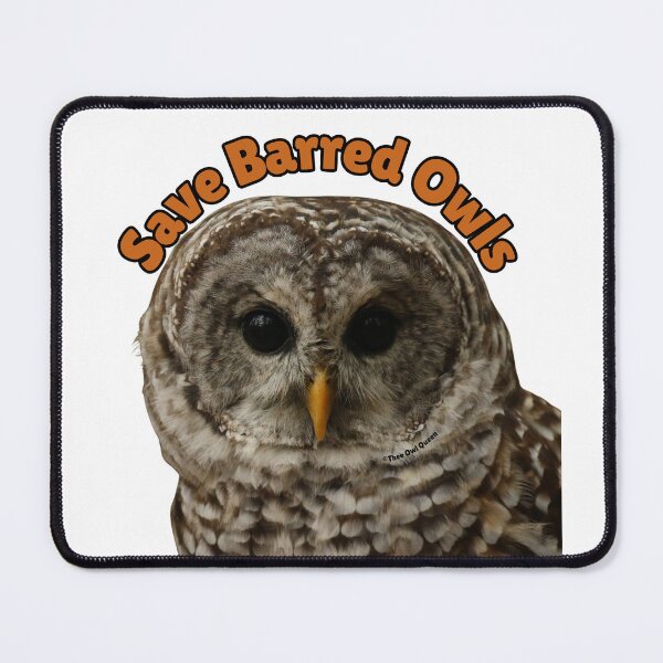 Item preview, SAVE BARRED OWLS designed and sold by locustgirl.