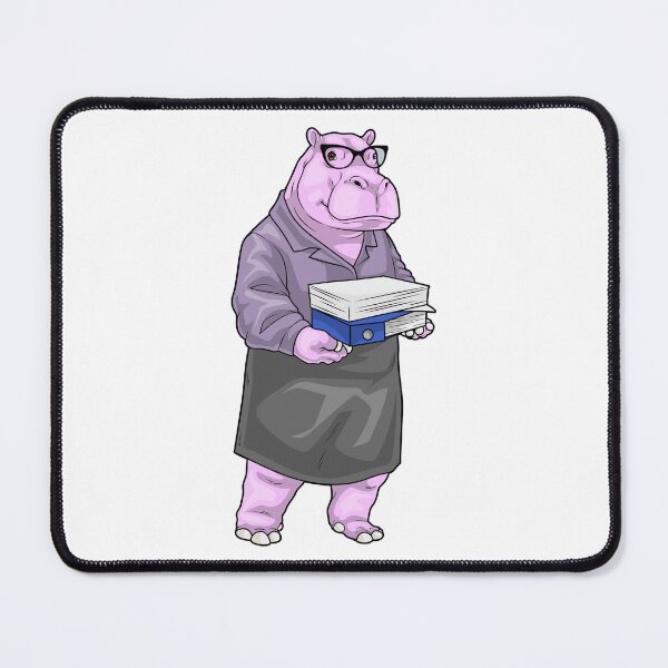Item preview, Hippo Secretary Stack of paper Office designed and sold by Snabdesign84.