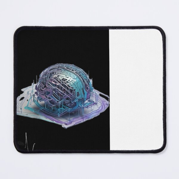 Item preview, Neural Core: 3D Cyber Brain – Futuristic Digital Art designed and sold by Bmyguest.