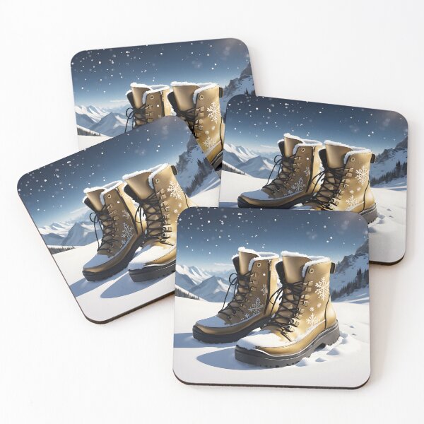 Item preview, Forgotten Footsteps in Winter designed and sold by PawPrintedArt.