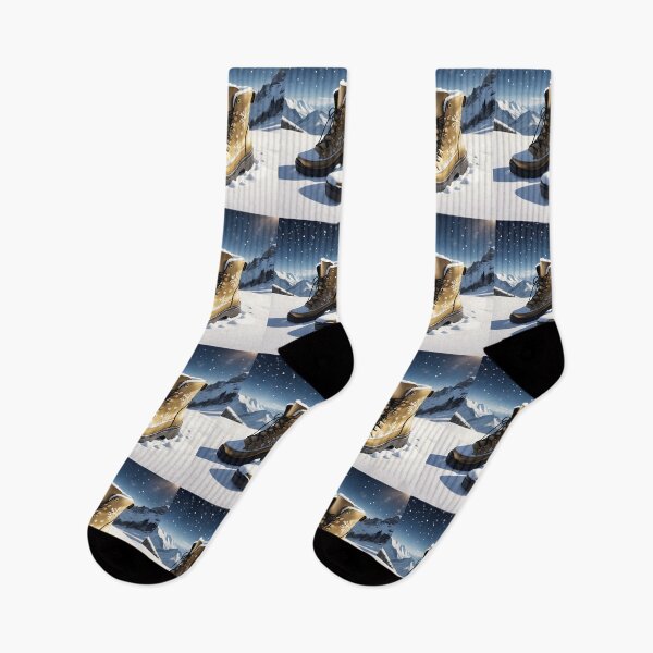 Item preview, Forgotten Footsteps in Winter designed and sold by PawPrintedArt.