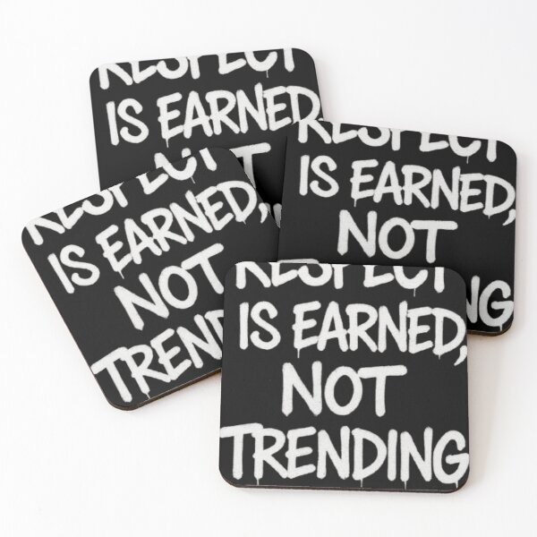 Item preview, "Respect Over CloutNot Trending Lies"   designed and sold by Destroying. The. Content (D.T.C).