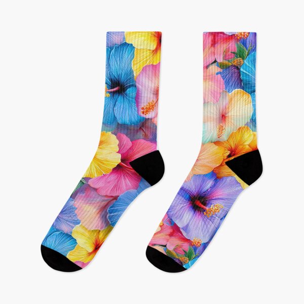 Item preview, Hawaiian Island-Style Tropical Colorful Hyacinth Floral Art  designed and sold by DEC02.