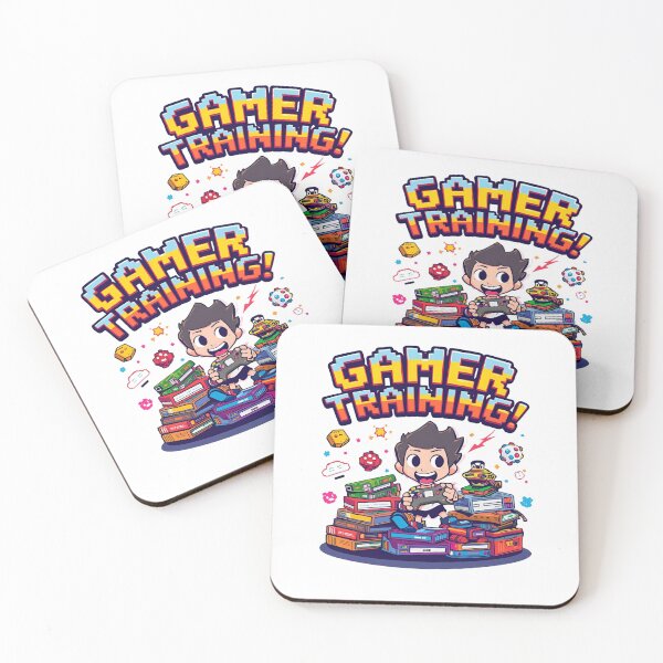 Item preview, Gamer in Training – Funny Video Game Backlog Art designed and sold by Tiny Globe .