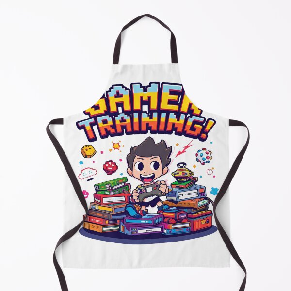Item preview, Gamer in Training – Funny Video Game Backlog Art designed and sold by Tiny Globe .