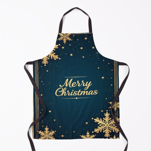 Item preview, Elegant Navy and Gold Merry Christmas Luxury Snowflake  designed and sold by Angelsartsandpattern.