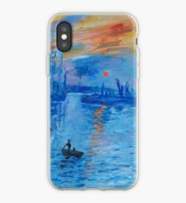 Impression, Sunrise Monet painting Soleil Levan iPhone Case