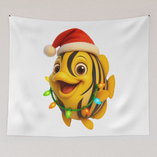 Item preview, Christmas Butterflyfish designed and sold by Sillytoe.