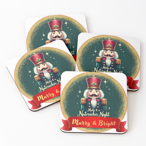 Item preview, Nutcracker Night – Merry & Bright Christmas Design designed and sold by Brainy Bites19.